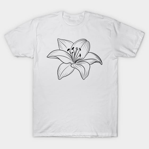 Lily T-Shirt by BahArt